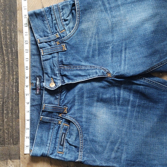 Dolce & Gabbana Straight Leg Loose Fit Jeans sz 30 women's EU 48 - Picture 3 of 17